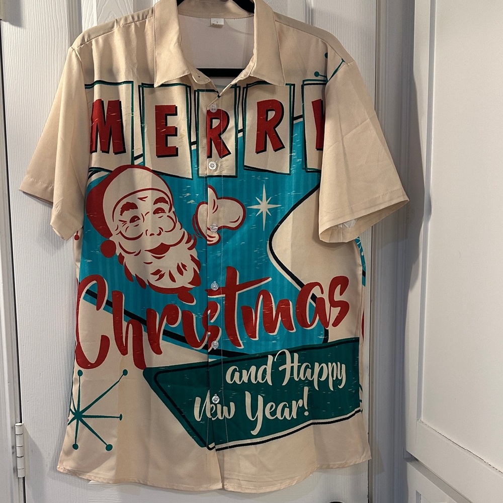 Festive Merry Christmas Shirt LG